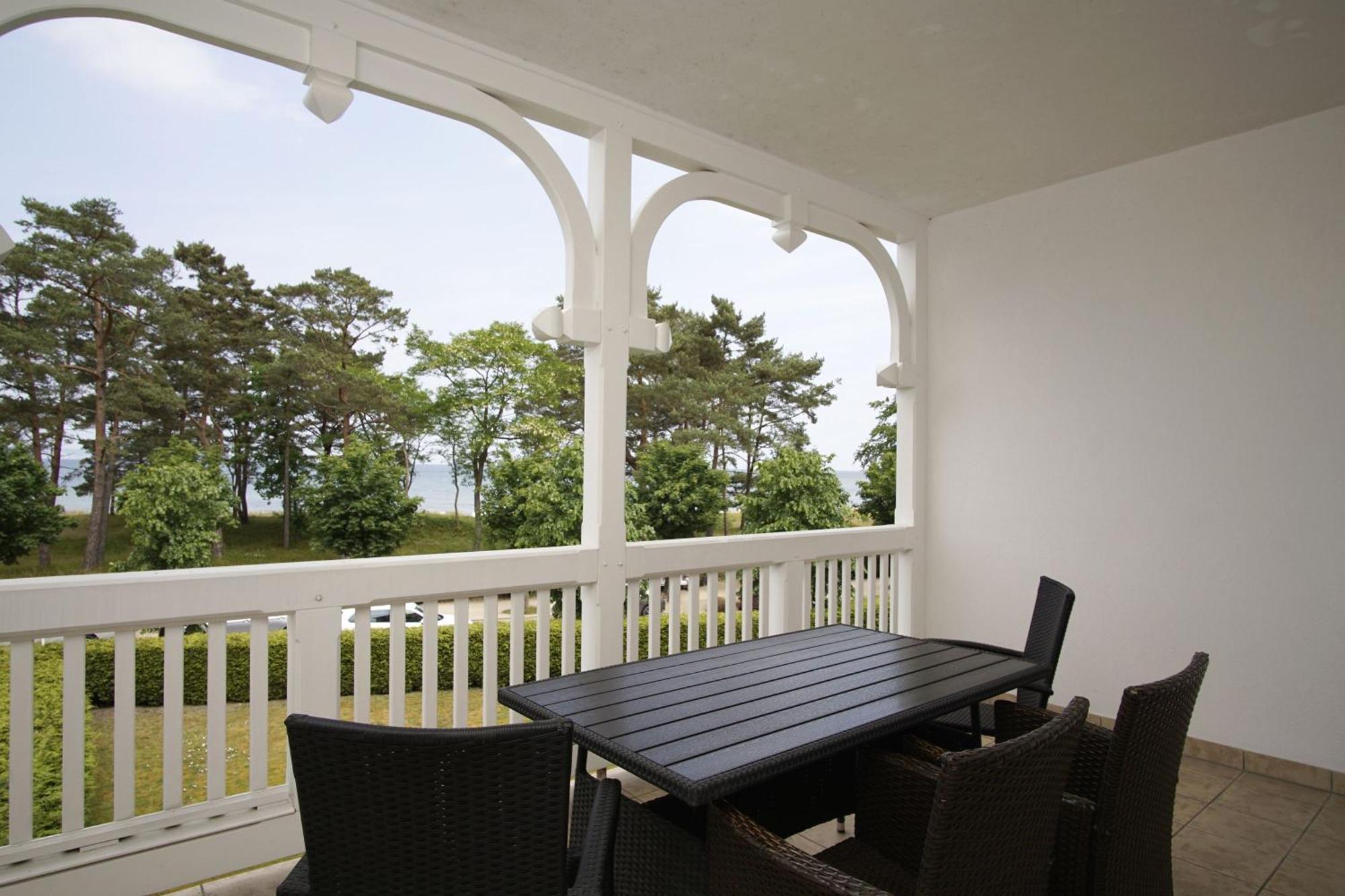 Aparthotel Ostsee Fewo 6 Balkon, Meerblick, Strand Binz Exteriér fotografie